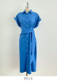 Kozel Roll-up Shirt Wrap One Piece