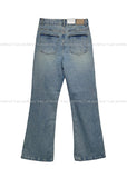 Penny brush washed bootcut denim