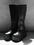 1155 Platform Sole Long Boots (9cm)