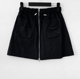 Loris Zipper Mini Skirt