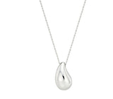 Champagne Full Moon Big Bowl Long Necklace