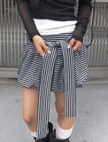 Walkin Stripe Balloon Ribbon Mini Skirt