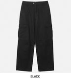P.O. Straight Cargo Cotton Pants