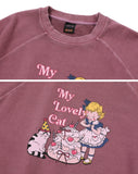 My Love Raglan Pigment Sweatshirt