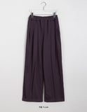 Bantree pin tuck line banding pants