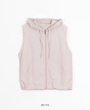 Typhon Nylon Hood Crop Vest