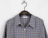 Cardell Vintage Check Geek Chic Over Fit Long Sleeve Shirt