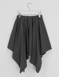 [BAONHAUS] Broa Unbalanced Layered Midi Skirt