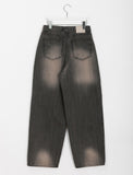 Menmid  Washing Black Blue Wide Pants