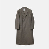 Oden Wool Notched Long Coat