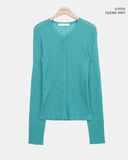 Mur Summer Ribbed Cardigan