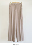 Flynn Summer Cool Pintuck Wide Slacks