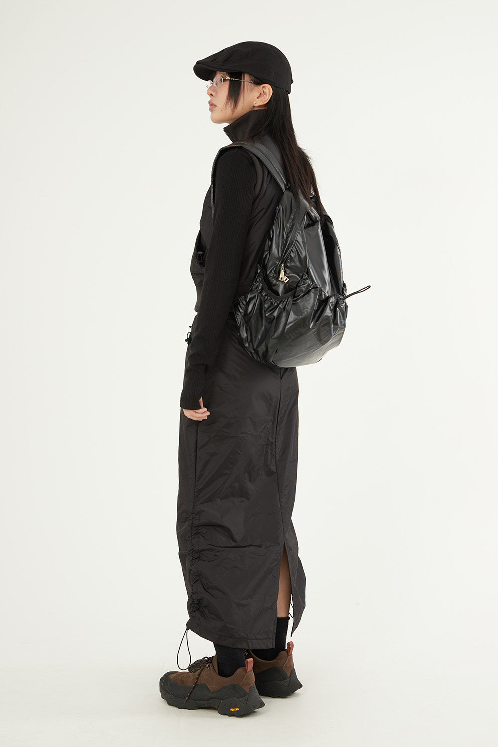 【Raucohouse】City leisure high-neck zip-up vest Raucohouse(ラウコハウス) - シティレジャーハイネックジップ