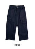 Retin Zipper Cargo Denim Pants
