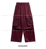 Hack Wide Big Pocket Sweat Cargo Pants