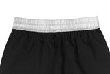 Deumyo Color Matching Track Nylon Banding Wide Pants