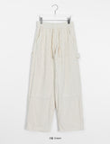 [unisex] Romky Banding Corduroy Carpender Wide Pants