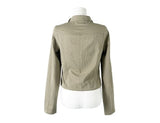 Cardan Pocket Slim Bomber Semi-Crop Jacket