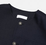 Soroy Round Tweed Jacket