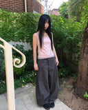 [MADE] Rec Button Lace Sleeveless
