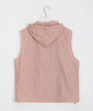 [unisex] Eito Color Hood Over String Vest