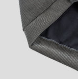 [Mink Fur] Lottery Velvet Corduroy Crop Hoodie