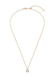 Essence Silver Moissanite Floria Necklace