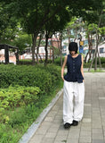 [BAG SET] DOT FRILL SLEEVELESS