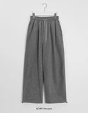 [unisex] Dentimo Banding String Fleece Wide Pants