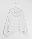 Cocktab Summer Frill Hood Zip-Up Jumper