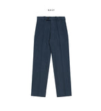 River banding linen slacks