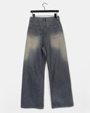 Suke Vintage Washing Denim Pants