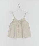 Meno Nylon Layered Flower Sleeveless