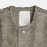 Ekkeullo Collar Less Tweed Blazer