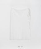 Laurent Flower Layered Wrap Skirt