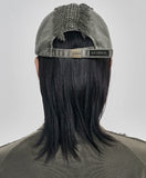 Lace Trimming Washed Cap