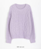 Madele Cable Round Knit