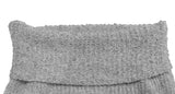 Snowflake Boucle Off-Shoulder Knit