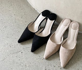 Eber suede mule shoes (7.5cm)