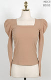 Liabel Square Neck Puff T-shirt
