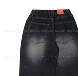 Dean Tiger Balloon Denim Pants