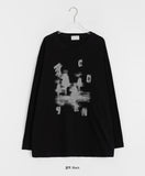 [unisex] Junit Printing Over Long Sleeve Tee