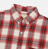 Motsu Loose Fit Checkered Shirt