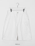 Kowa Ivory Patch Carpender Bermuda Cotton Pants