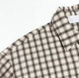 Scuz seersucker check shirt