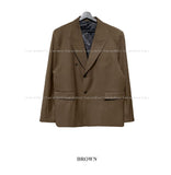 Metri overfit unbalanced blazer