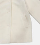 Vanilla Snow Midi Coat