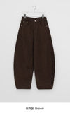 Duin Brushed Cotton Balloon Wide Pants