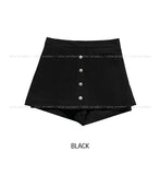 Chief Front Button Skirt Pants