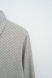 (W) Scoop Dot Collar Top